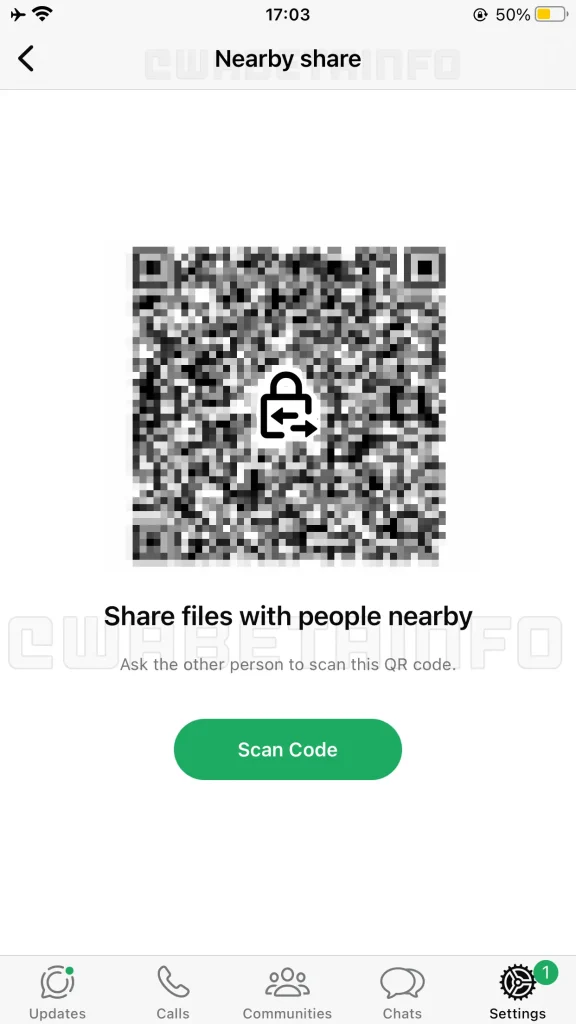 WhatsApp Tests "Nearby Share" for iOS Devices in It's TestFlight Beta 2