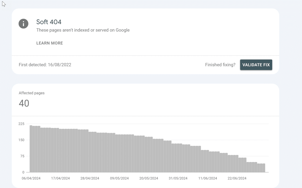 Google Says Get Rid of "Soft 404 Errors" On Your Site 2