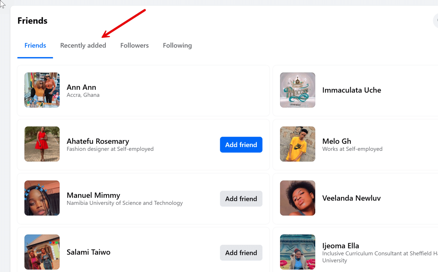 Recently Added How To See Someone Recently Added Friends On Facebook (The Truth!) | Kwebby