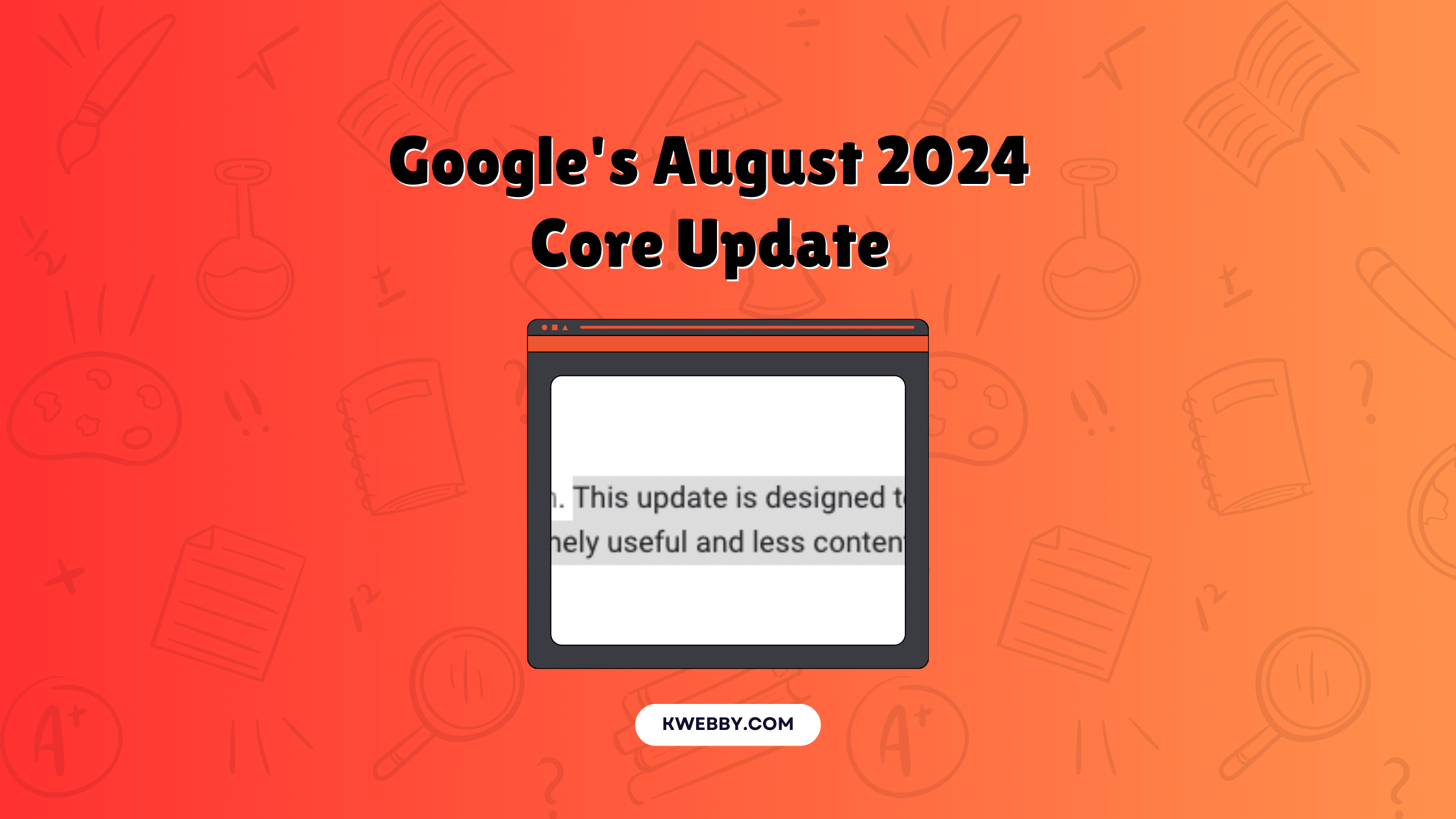 Discover everything about Google's August 2024 Core Update and learn how to prepare your site to adapt to the changes. Stay ahead with these essential insights.