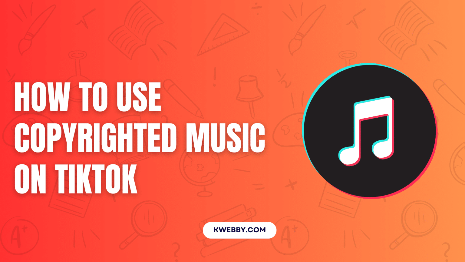 how to add copyrighted music to tiktok