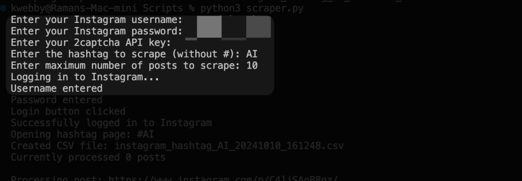 How to scrape User Accounts on Instagram (Script Included) 19