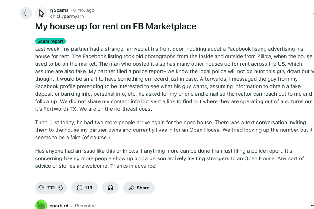 Why are rental houses so cheap on the Facebook marketplace (The Scams and Solution) 5 Why are rental houses so cheap on the Facebook marketplace (The Scams and Solution) 4