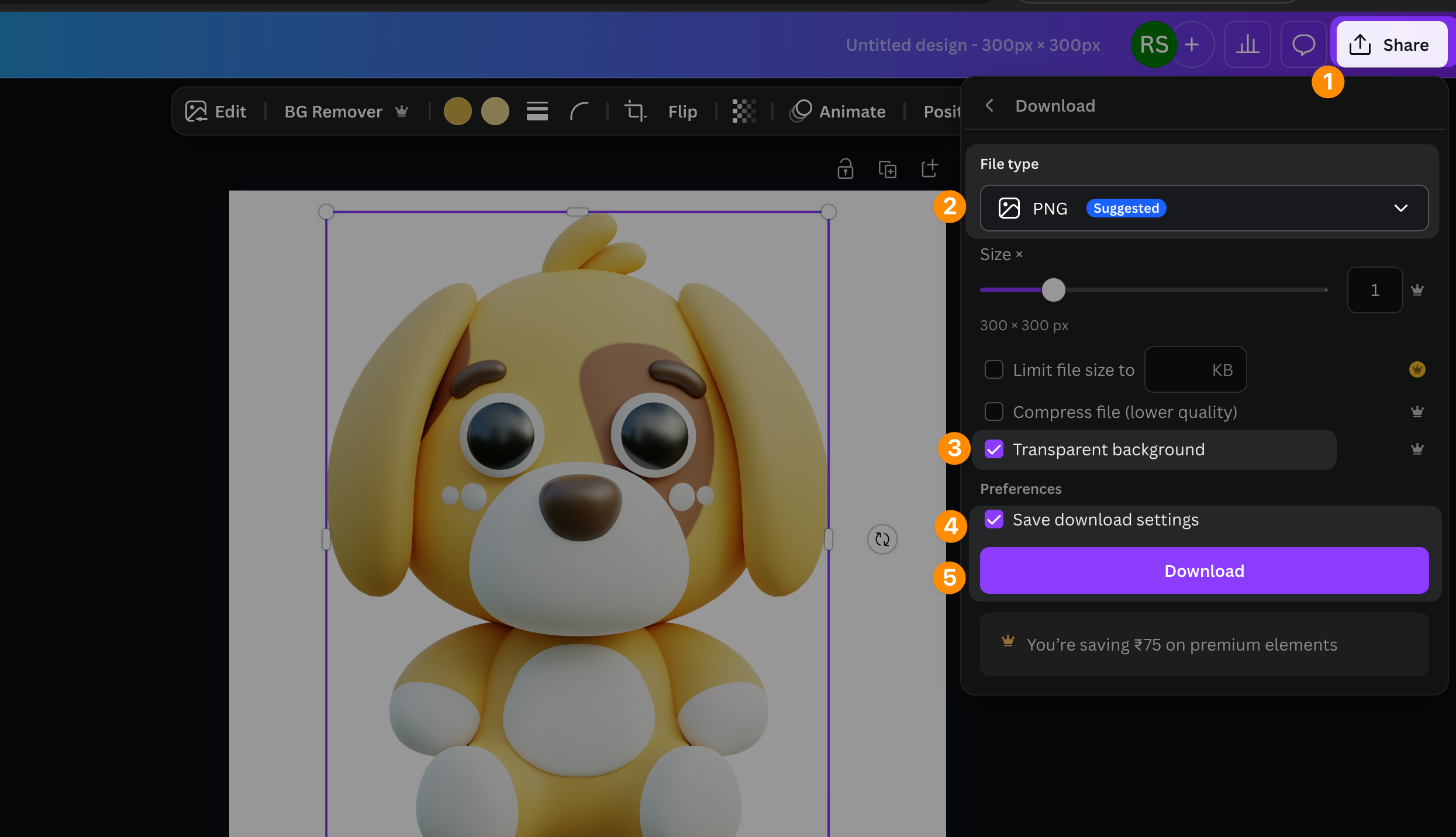 How to Design a Custom Facebook Badge for an Event 9