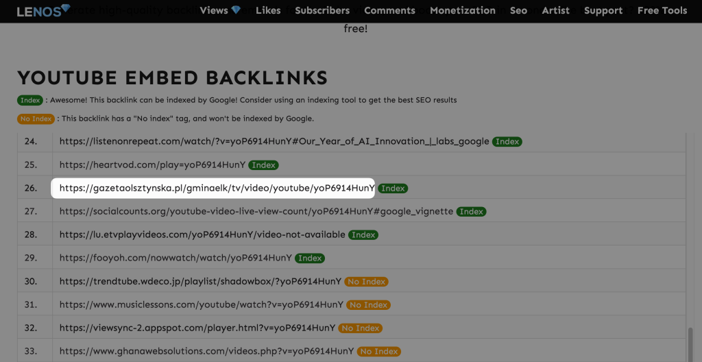 Reasons Why You Shouldn't Use Youtube Backlink Generators Anymore 8