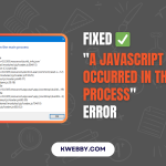 How to Fix “A JavaScript Error Occurred in the Main Process” Error on Discord