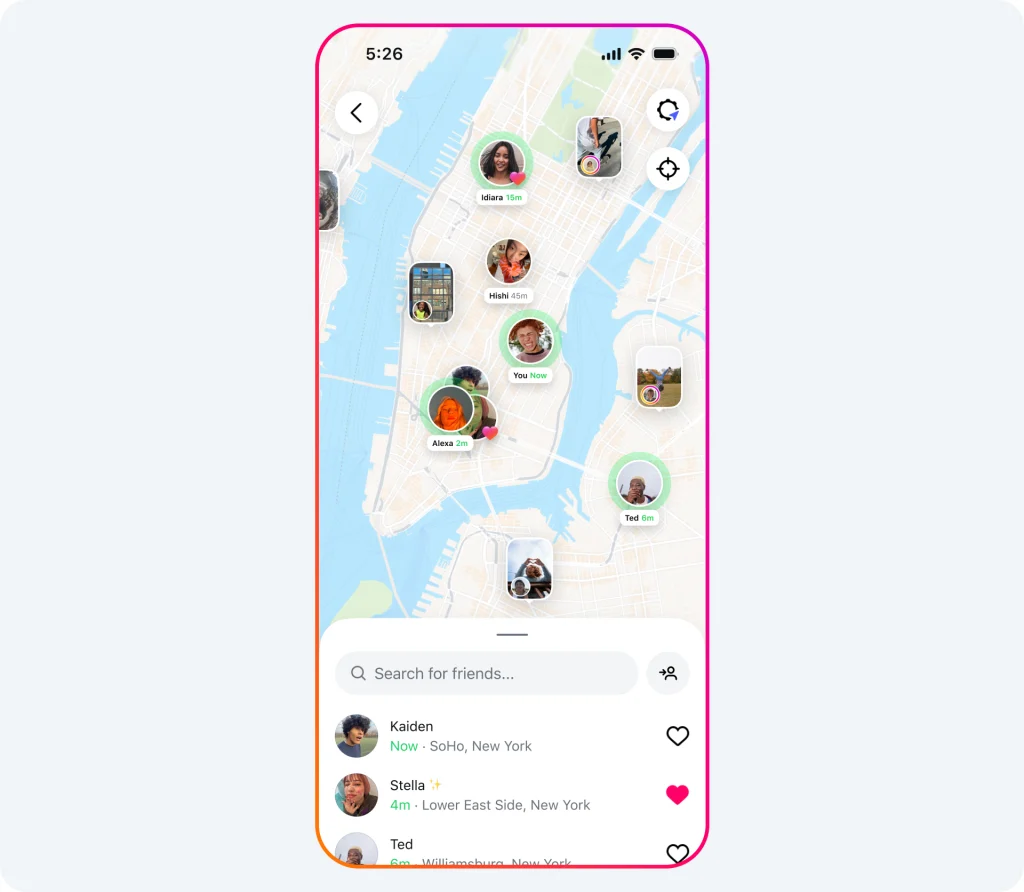 How to Use the Instagram Map Feature to Connect with Friends 5
