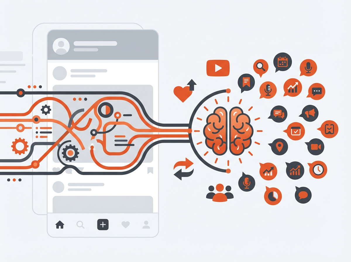 How the Instagram Algorithm Works in 2026 (20 Actionable Tips) heading on clean Instagram-style UI background
