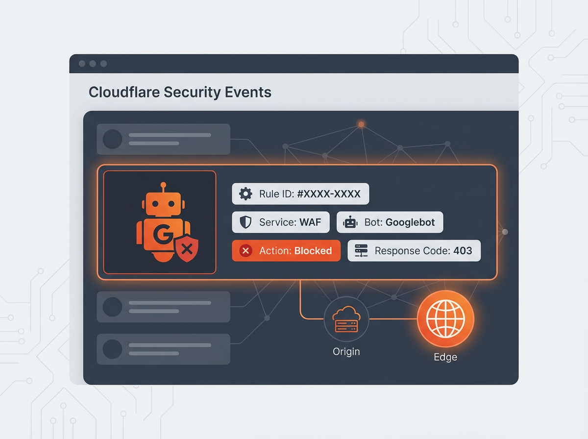How to Fix Cloudflare Blocking Googlebot: Firewall, WAF, Bots