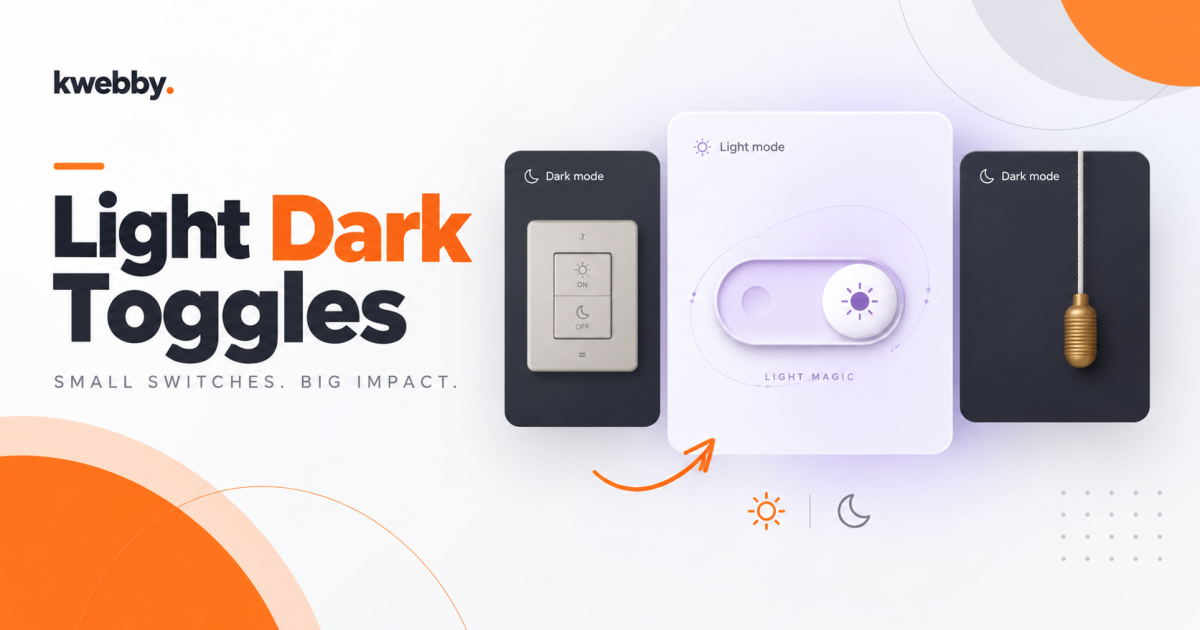 Light Dark Mode Toggles: 9 Animated Switches I Built with CSS