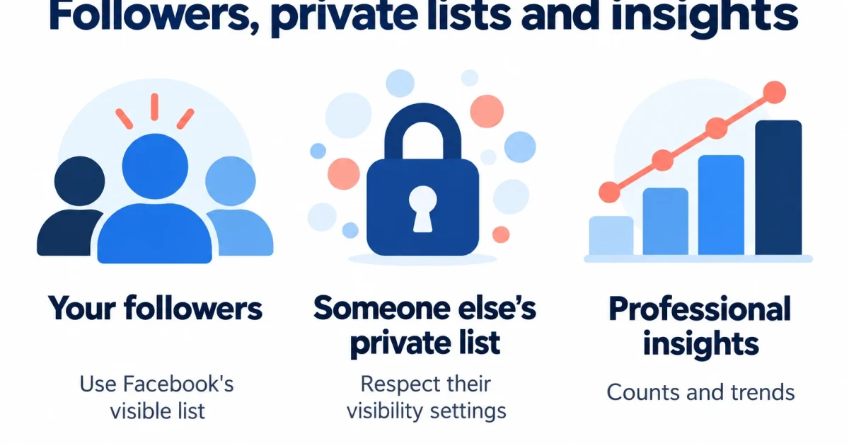 Can You See Hidden Followers on Facebook? What You Can Check