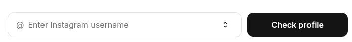 How to Spot Fake Instagram Followers: 5 Practical Checks 2 Modash's public username field and Check profile button