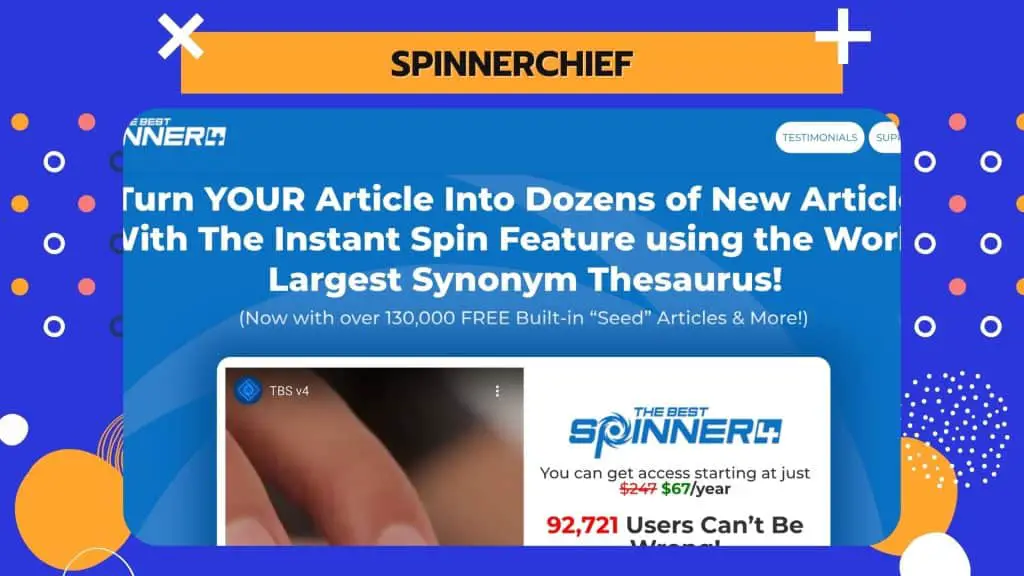 the best spinner Article Rewriter
