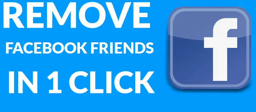removae facebook friends